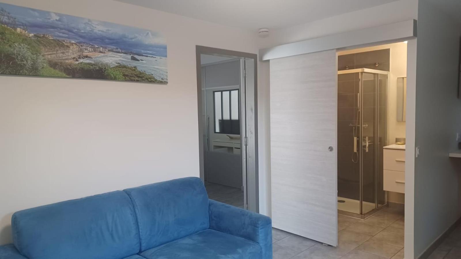 Agreable T2 Pres Des Plages Avec Parking Arcangues Extérieur photo